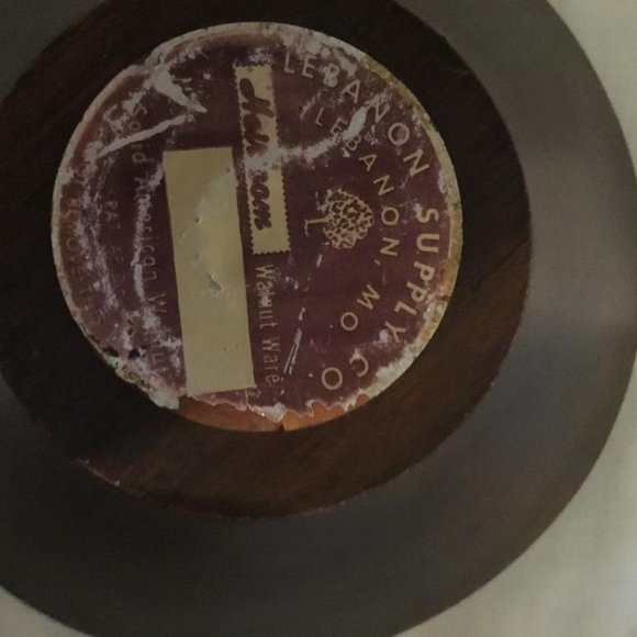 Wooden Bowl Serving Pieces ~ Vintage - Picture 6 of 7